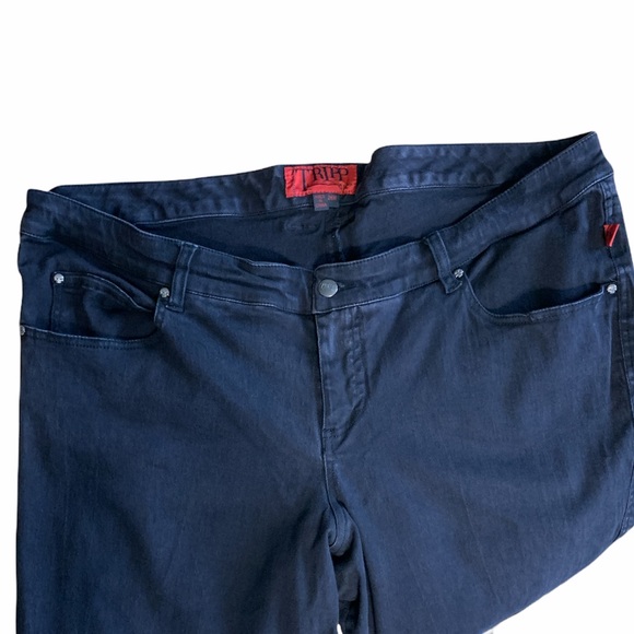 Tripp Skinny Black Denim Pants - Picture 3 of 4